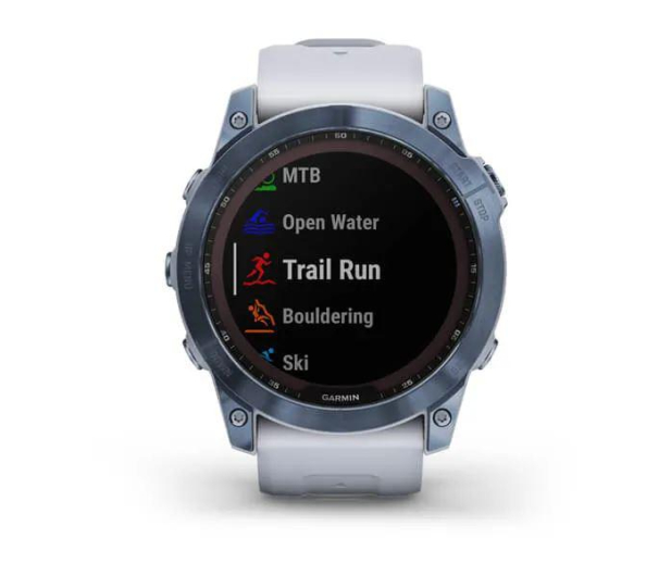 Garmin SMARTWATCH GARMIN Fenix 7X Sapphire Solar Jasnoniebieski Tyt - 1467060 - zdjęcie 7